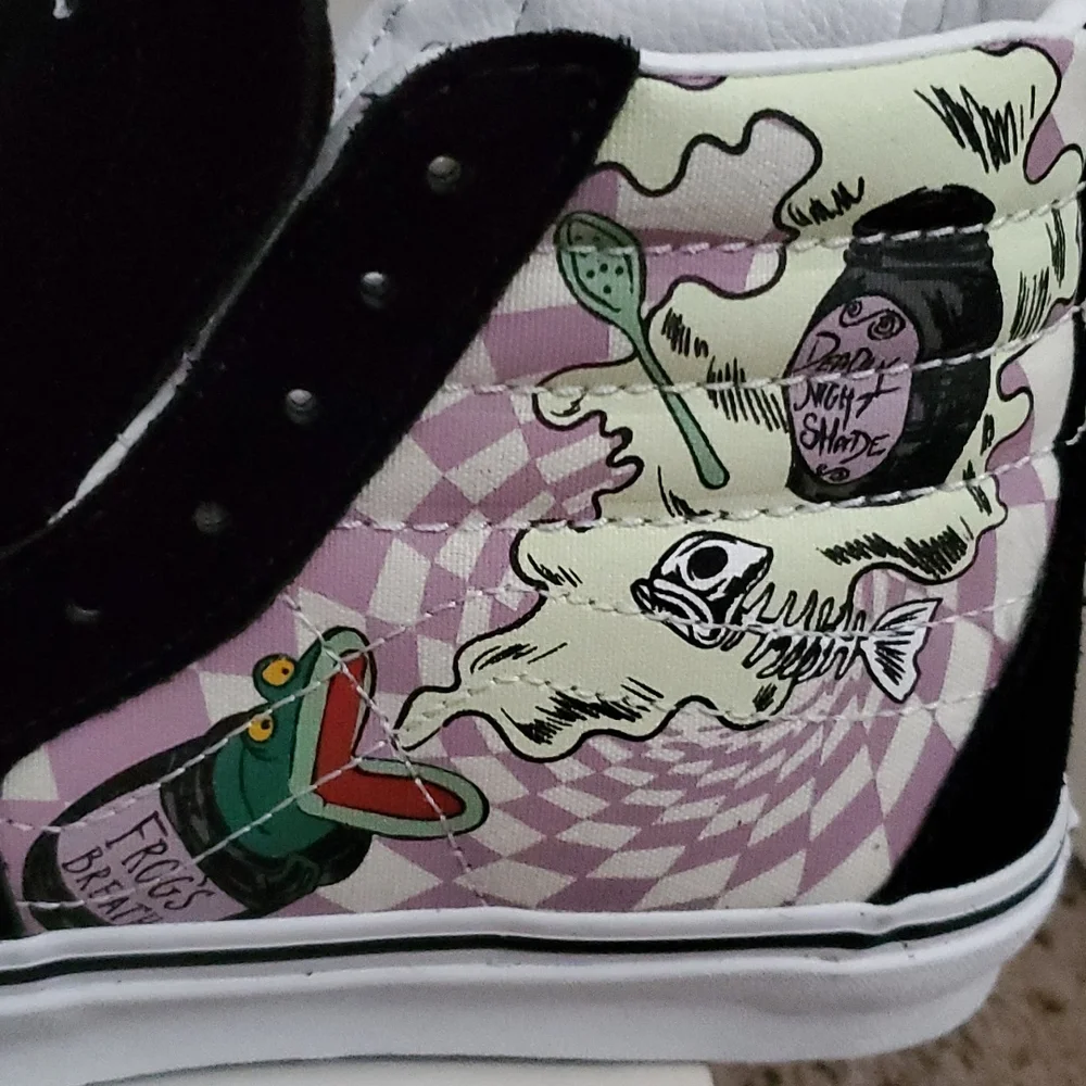 Vans Sk8-Hi Disney Nightmare Before Christmas Limited Edition Hard to Find - Picture 5 of 16